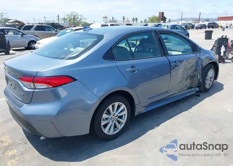 2025 Toyota Corolla Le from USA, damaged, VIN 5YFB4MDE8SP272508